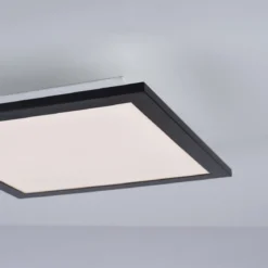 Leuchten Direkt 14740-18 FLAT LED Deckenleuchte schwarz 30x30cm 3000K