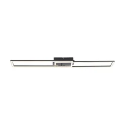 Leuchten Direkt 14691-18 IVEN LED Deckenleuchte schwarz 3 Step Dim 102x20cm