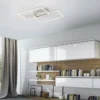 Leuchten Direkt 14018-55 LED Deckenleuchte Iven stahl CCT Steuerung