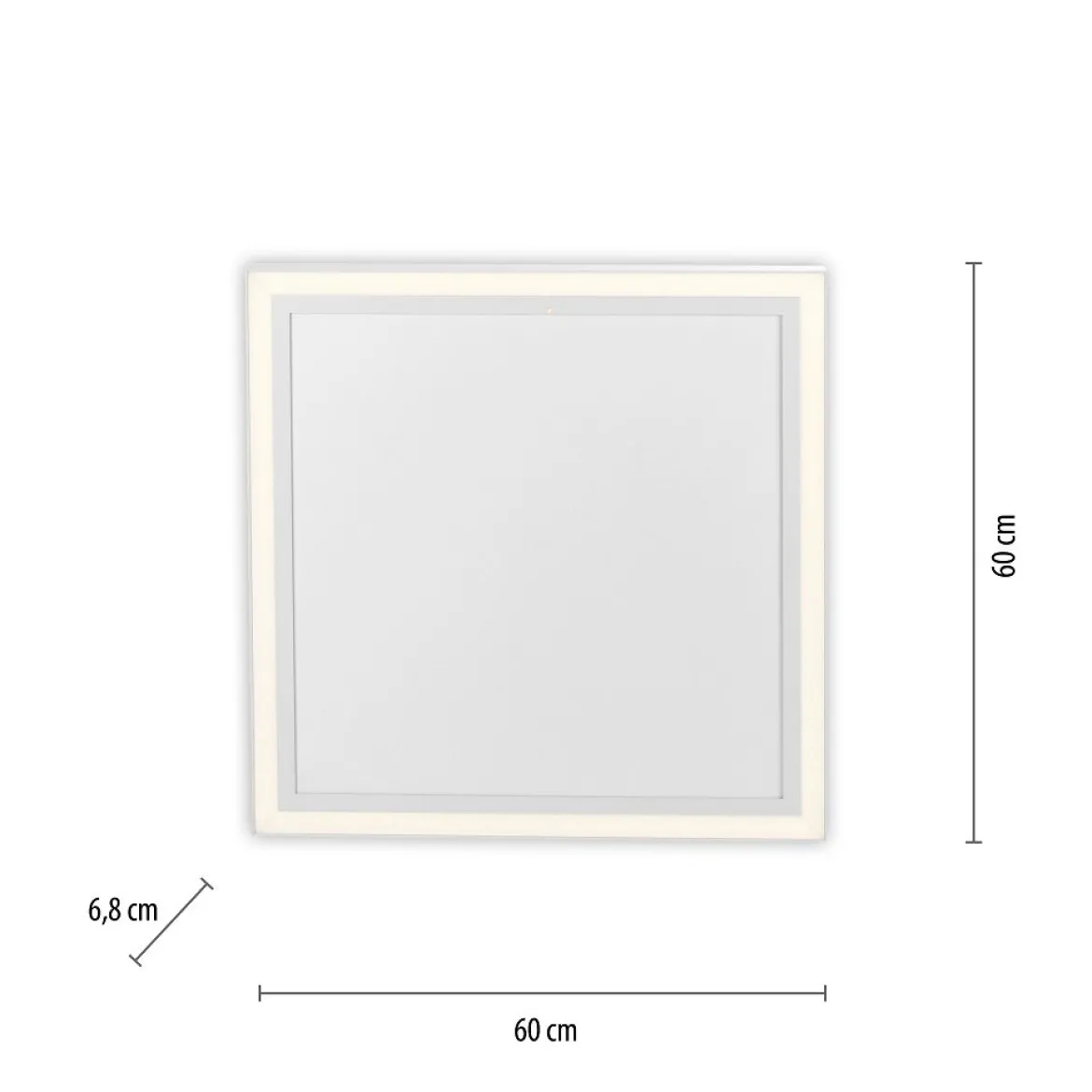 Leuchten Direkt 18067-16 LED Deckenleuchte BEROA mit IR-Heizung CCT