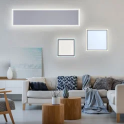Leuchten Direkt 14852-16 LED Panel Edging 121x31cm weiß eckig