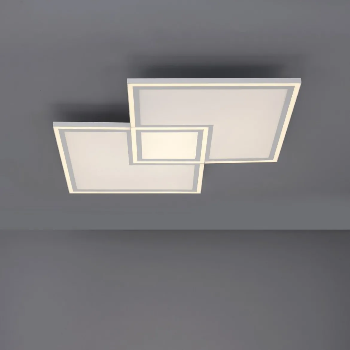 Leuchten Direkt 14855-16 LED Panel Edging 67x67cm weiß eckig