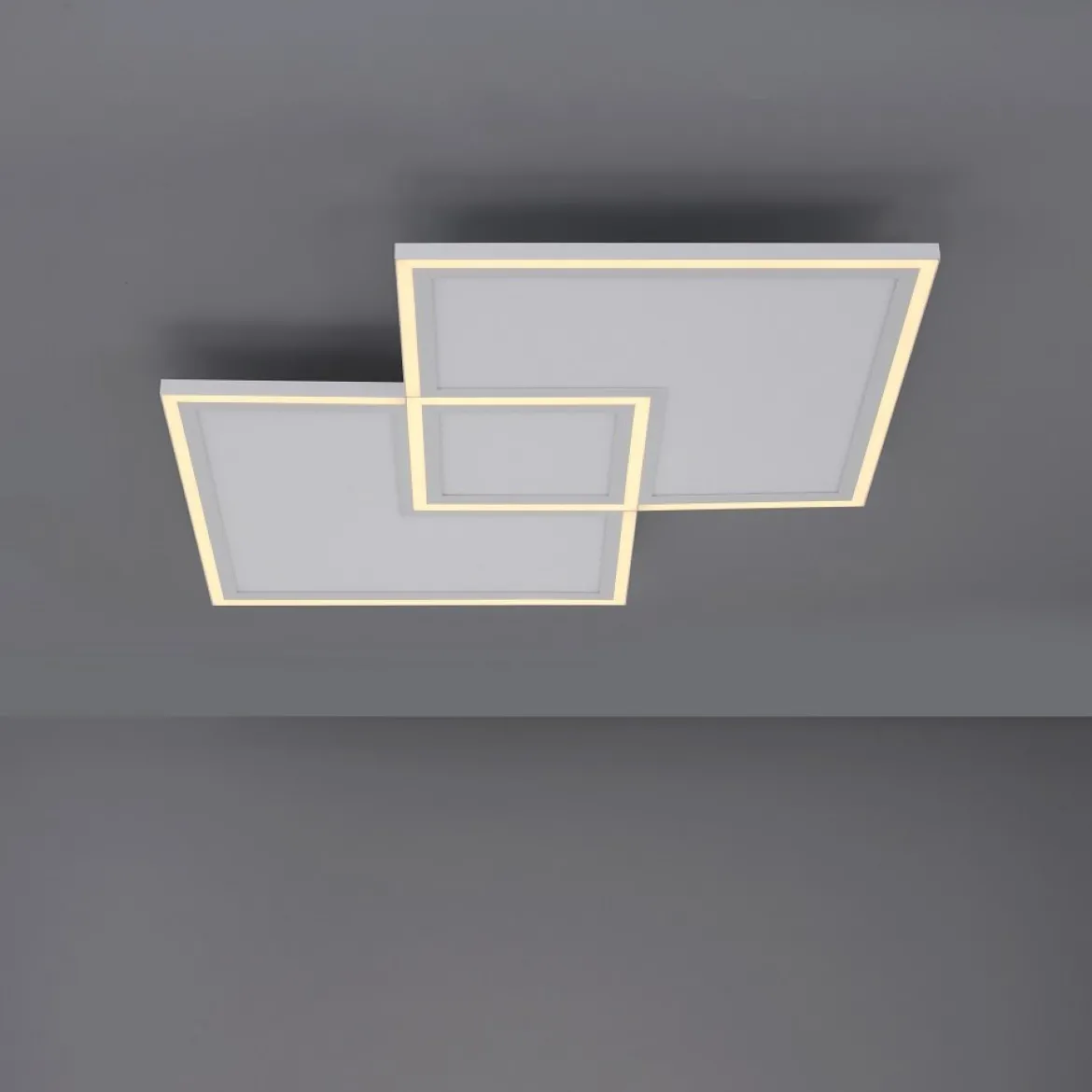 Leuchten Direkt 14855-16 LED Panel Edging 67x67cm weiß eckig