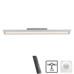 Leuchten Direkt 14853-16 LED Panel Edging 100x12cm weiß eckig