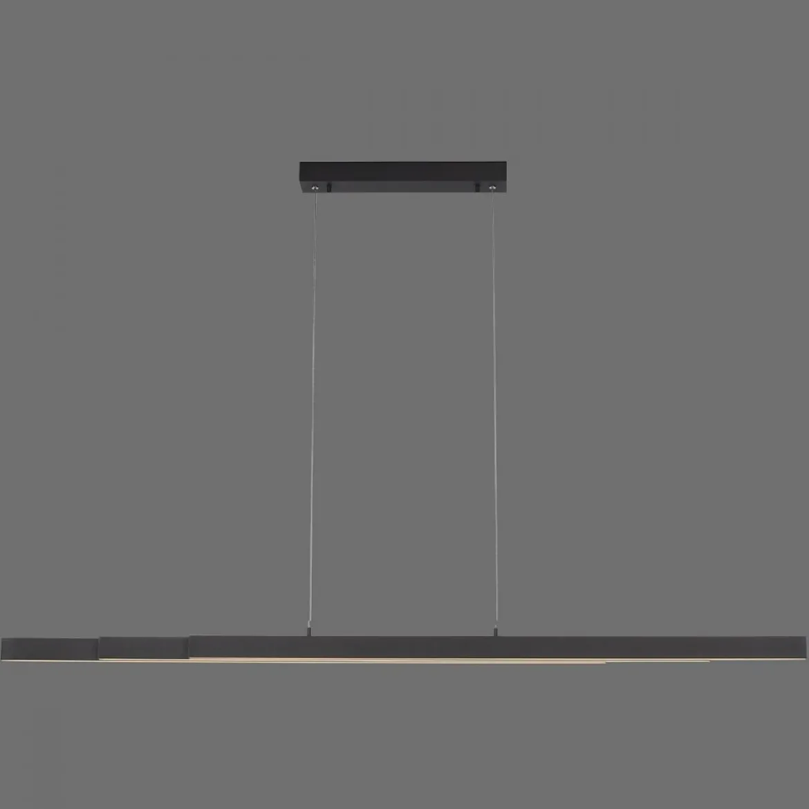 Leuchten Direkt 11660-13 LED Pendelleuchte Luzi anthrazit ausziehbar