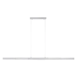 Leuchten Direkt 11660-95 LED Pendelleuchte Luzi aluminiumfarben ausziehbar