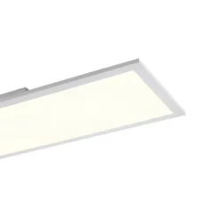 Leuchten Direkt 16534-16-O FLAT LED Deckenleuchte Weiss 100x25cm CCT dimmbar