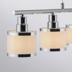 Leuchten Direkt 15375-17 Pendelleuchte ACCOR 5-flammig chrom glänzend