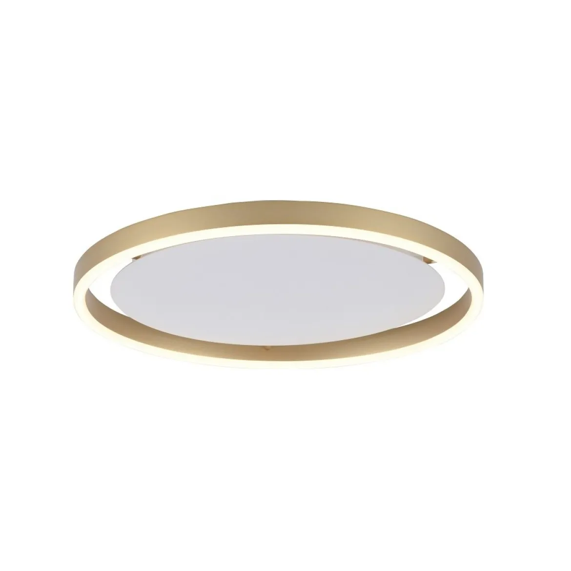 Leuchten Direkt 15391-60 RITUS LED Deckenleuchte Messing Matt rund 40cm