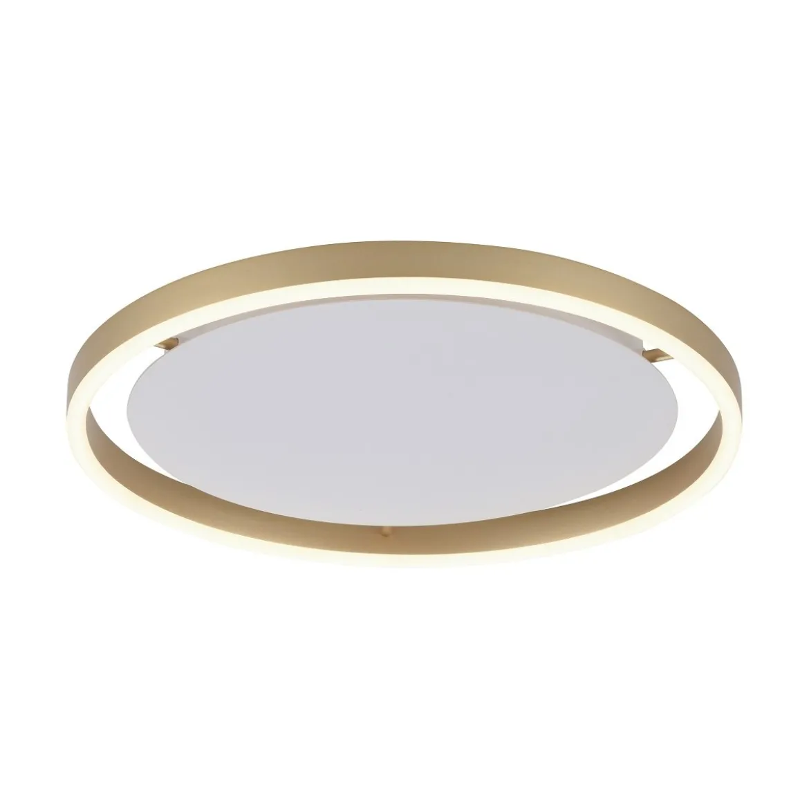 Leuchten Direkt 15391-60 RITUS LED Deckenleuchte Messing Matt rund 40cm