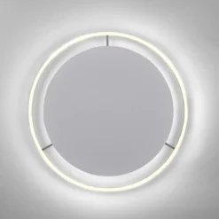 Leuchten Direkt 15392-95 RITUS LED Deckenleuchte Aluminium rund 60cm