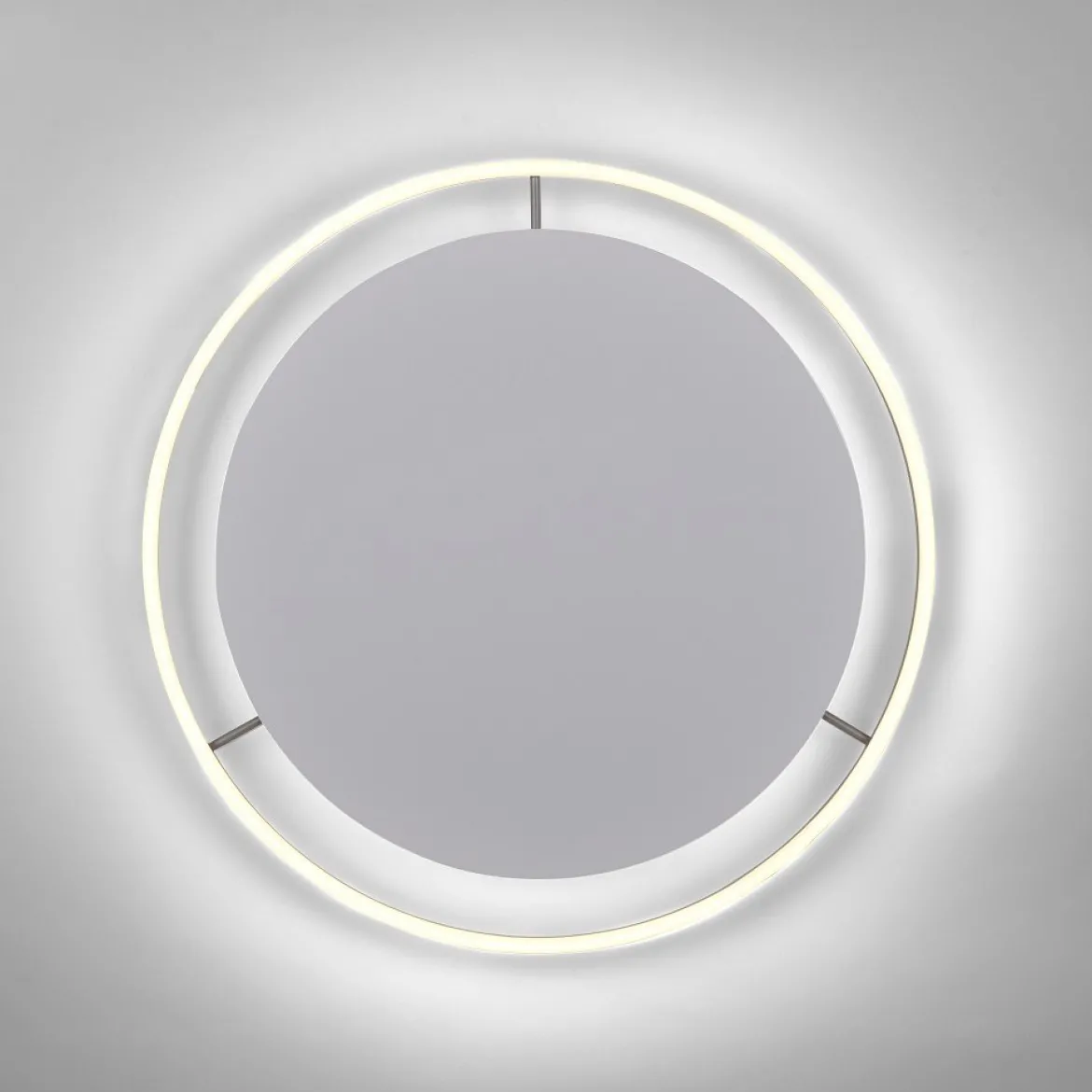 Leuchten Direkt 15392-95 RITUS LED Deckenleuchte Aluminium rund 60cm
