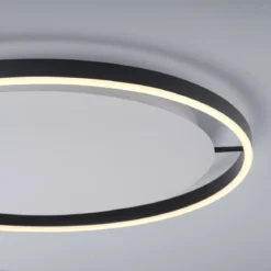Leuchten Direkt 15392-13 RITUS LED Deckenleuchte Anthrazit rund 60cm