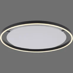 Leuchten Direkt 15392-13 RITUS LED Deckenleuchte Anthrazit rund 60cm