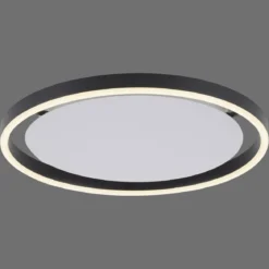 Leuchten Direkt 15391-13 RITUS LED Deckenleuchte Anthrazit rund 40cm