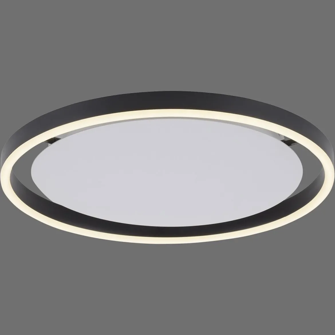 Leuchten Direkt 15391-13 RITUS LED Deckenleuchte Anthrazit rund 40cm