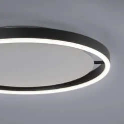 Leuchten Direkt 15391-13 RITUS LED Deckenleuchte Anthrazit rund 40cm