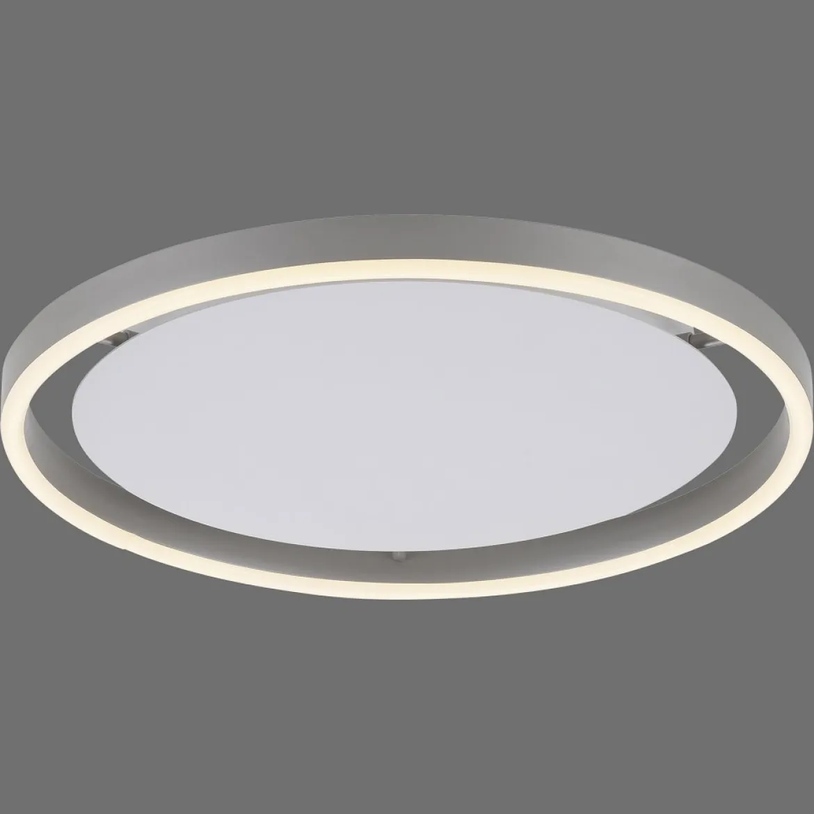 Leuchten Direkt 15391-95 RITUS LED Deckenleuchte Aluminium rund 40cm