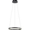 Leuchten Direkt 15393-13 RITUS LED Pendelleuchte Anthrazit rund 40cm dimmbar