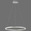 Leuchten Direkt 15394-95 RITUS LED Pendelleuchte Aluminium rund 60cm dimmbar