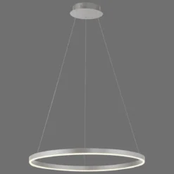 Leuchten Direkt 15394-95 RITUS LED Pendelleuchte Aluminium rund 60cm dimmbar