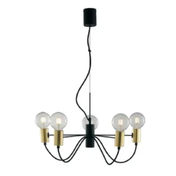 Luce Ambiente Design Axon S5 Pendelleuchte 5-flammig