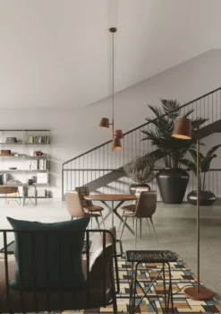 Luce Ambiente Design Colt 9030 S3 RO Pendelleuchte 3-flammig