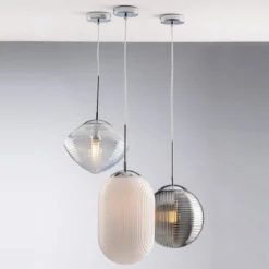 Luce Ambiente Design Greenwich E S1 BLU Pendelleuchte 1-flammig