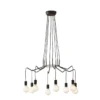 Luce Ambiente Design Habitat S8 NER Pendelleuchte 8-flammig