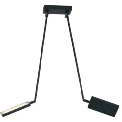 Luce Ambiente Design LED Book PL Nero Deckenleuchte  2-flammig