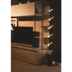 Luce Ambiente Design LED Helix PT10 NER Stehleuchte 1-flammigo