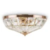 Maytoni Deckenleuchte Facet 40cm goldfarben