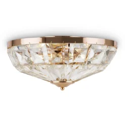 Maytoni Deckenleuchte Facet 40cm goldfarben