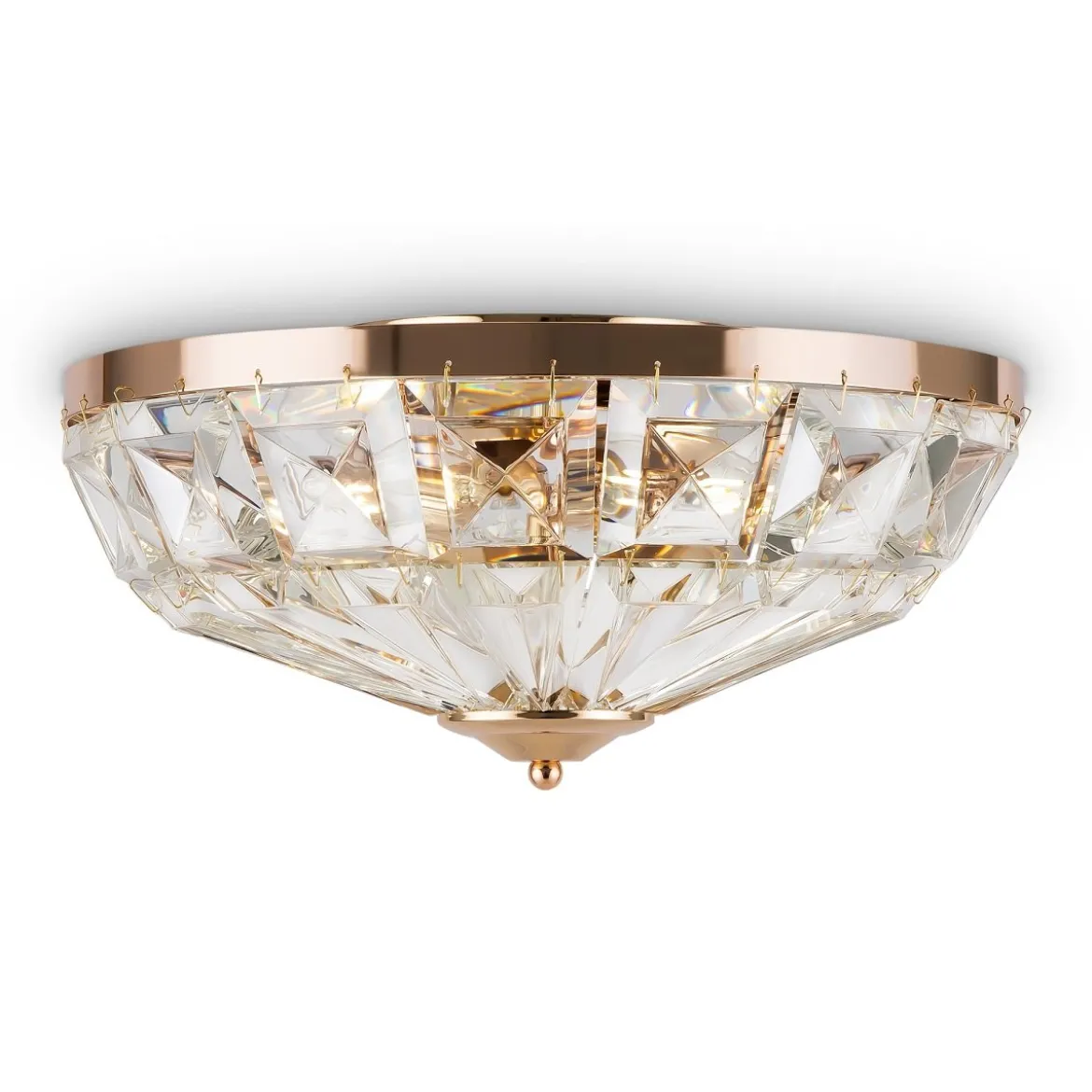 Maytoni Deckenleuchte Facet 40cm goldfarben