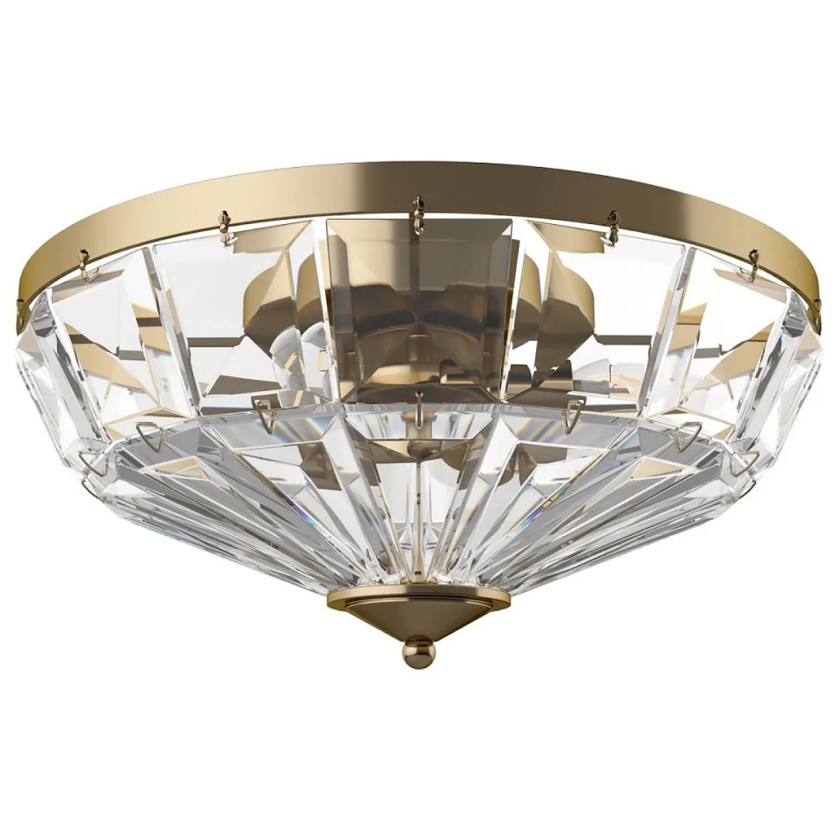 Maytoni Deckenleuchte Facet 40cm goldfarben