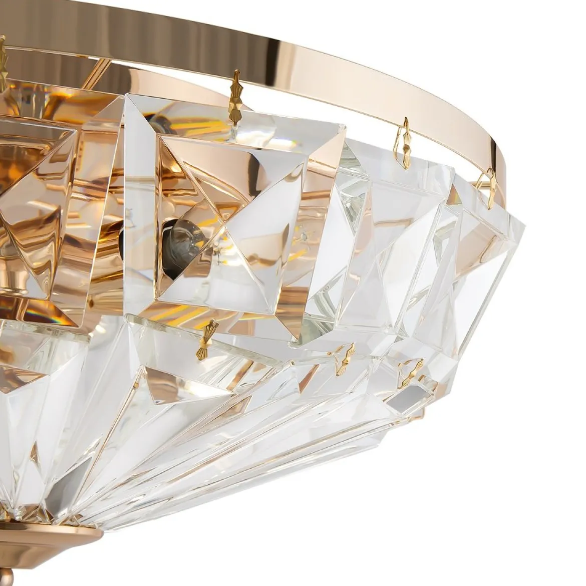 Maytoni Deckenleuchte Facet 49cm goldfarben