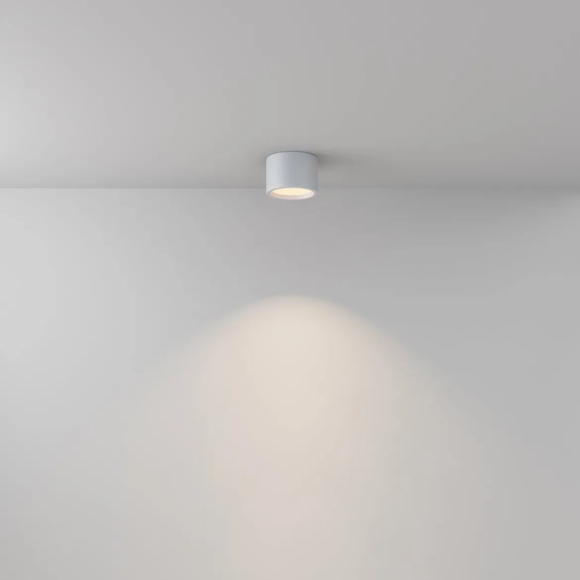 Maytoni Deckenleuchte Hydra weiß 11cm 3000K IP44