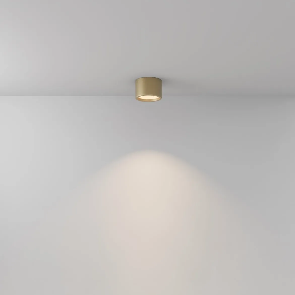 Maytoni Deckenleuchte Hydra gold 11cm 3000K IP44