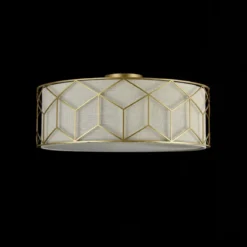 Maytoni Deckenleuchte Messina 5-flammig gold