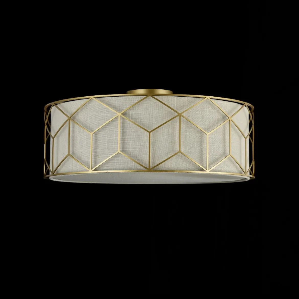 Maytoni Deckenleuchte Messina 5-flammig gold
