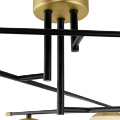 Maytoni Deckenleuchte Nostalgia 6-flammig gold weiß