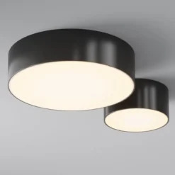 Maytoni Deckenleuchte Zon IP schwarz 12cm 3000K IP65