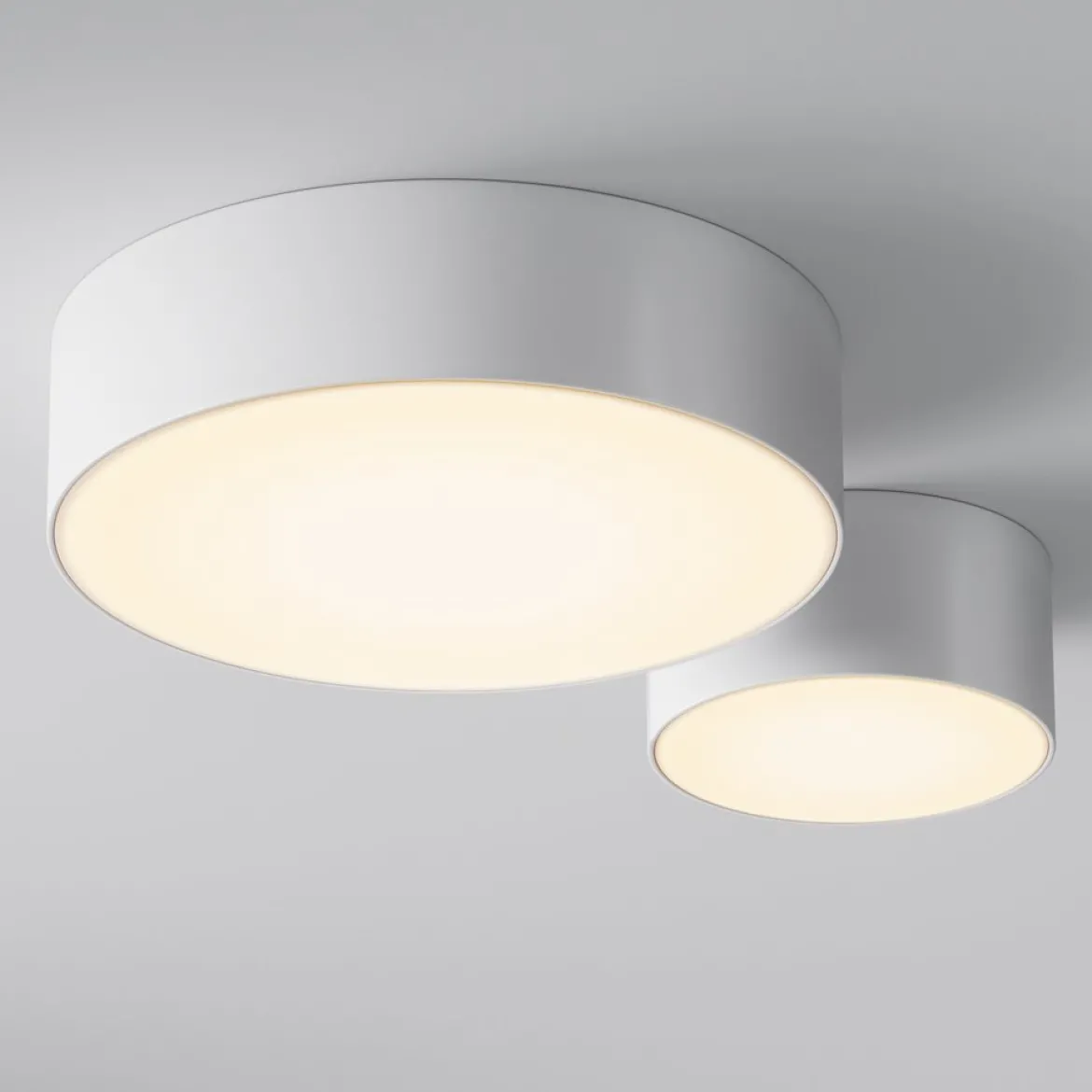 Maytoni Deckenleuchte Zon IP weiß 22cm 3000K IP65