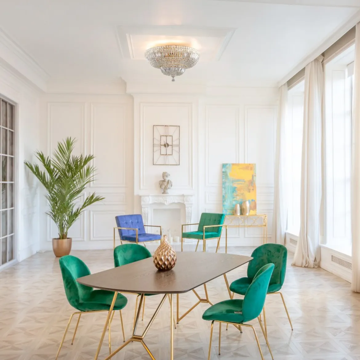 Maytoni Kronleuchter Basfor Royal Classic 16-flammig kristall