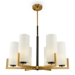 Maytoni Kronleuchter Fortano 6-flammig messing