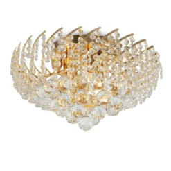 Maytoni Kronleuchter Karolina 6-flammig gold