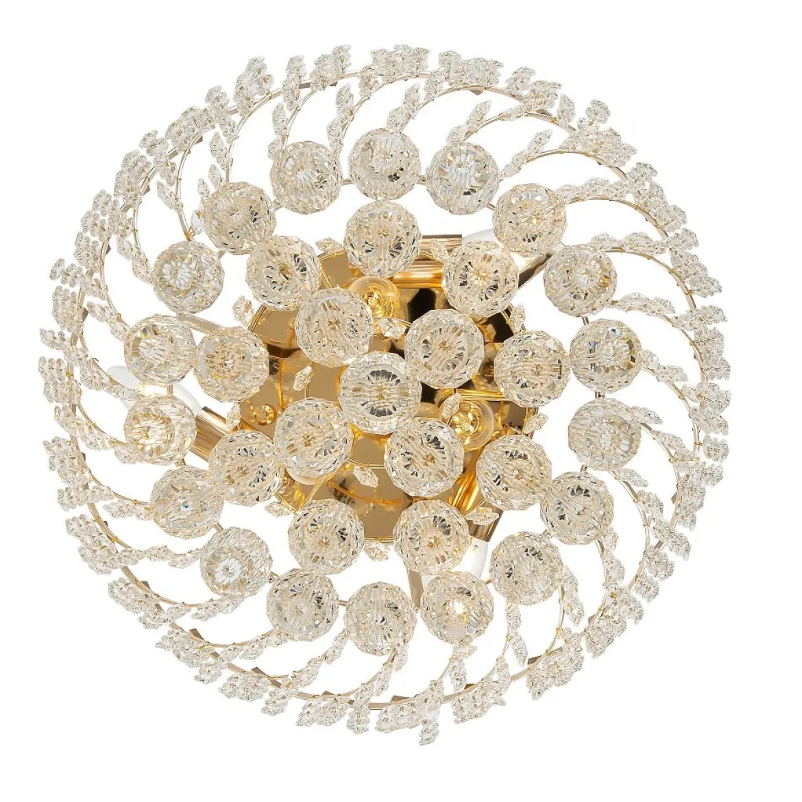 Maytoni Kronleuchter Karolina 6-flammig gold