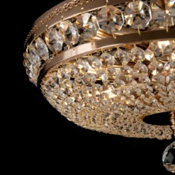 Maytoni Kronleuchter Ottilia 6-flammig gold
