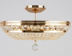 Maytoni Kronleuchter Ottilia 6-flammig gold