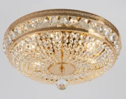 Maytoni Kronleuchter Ottilia 6-flammig gold